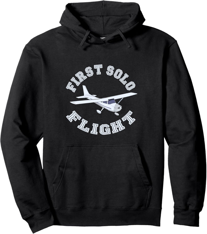 Erster Alleinflug, ein neuer Pilot ist geboren! Pullover Hoodie