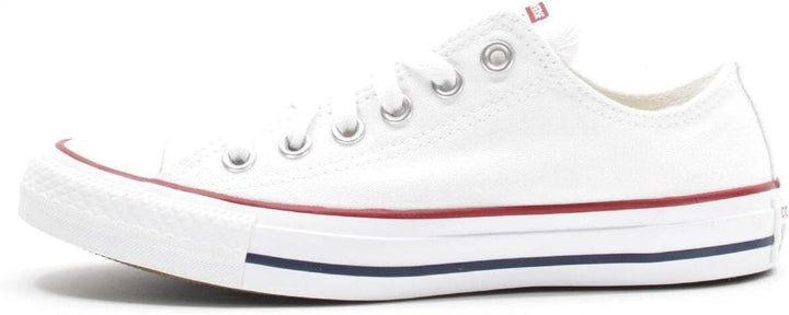 Converse Basic Chucks - All Star OX - Maroon 36 EU Weiss Optical White, 36 EU Weiß Optical Whit