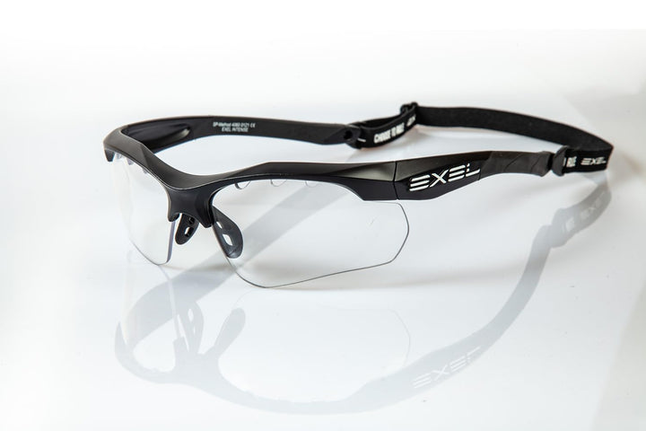 EXEL Floorball/Unihockey Schutzbrille Intense Eyeguard, für Jugend und Erwachsene, IFF geprüft, mit