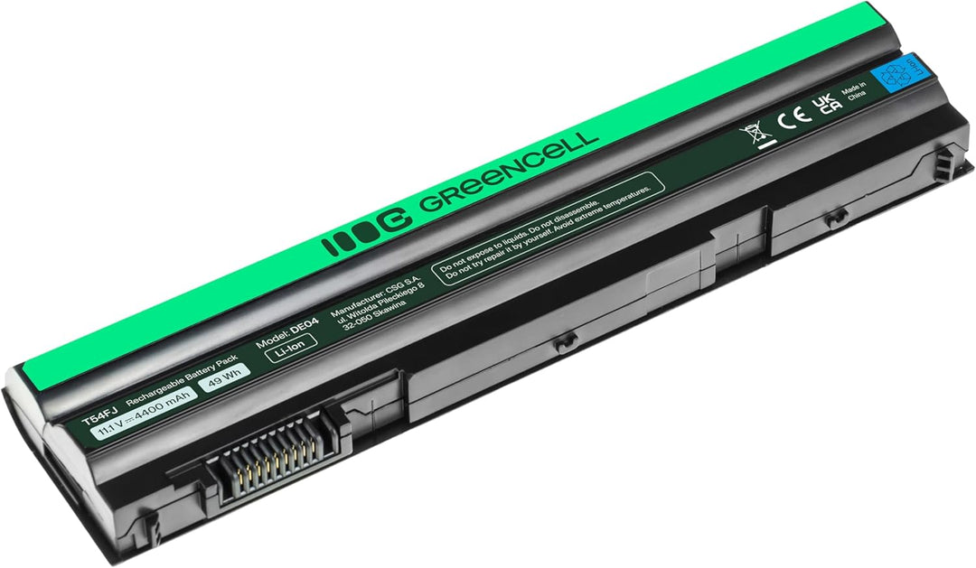 Green Cell Laptop Akku Dell T54FJ 8858X M5Y0X N3X1D für Dell Latitude E6420 E6430 E6440 E6520 E6530