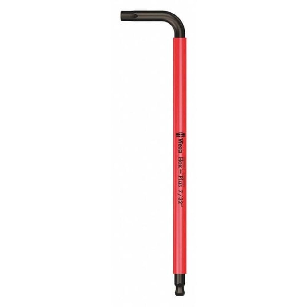 Wera 950 SPKL Winkelschlüssel Multicolour, zöllig, BlackLaser, 7/32 Zoll rot, Wera 05022635001 7/32"