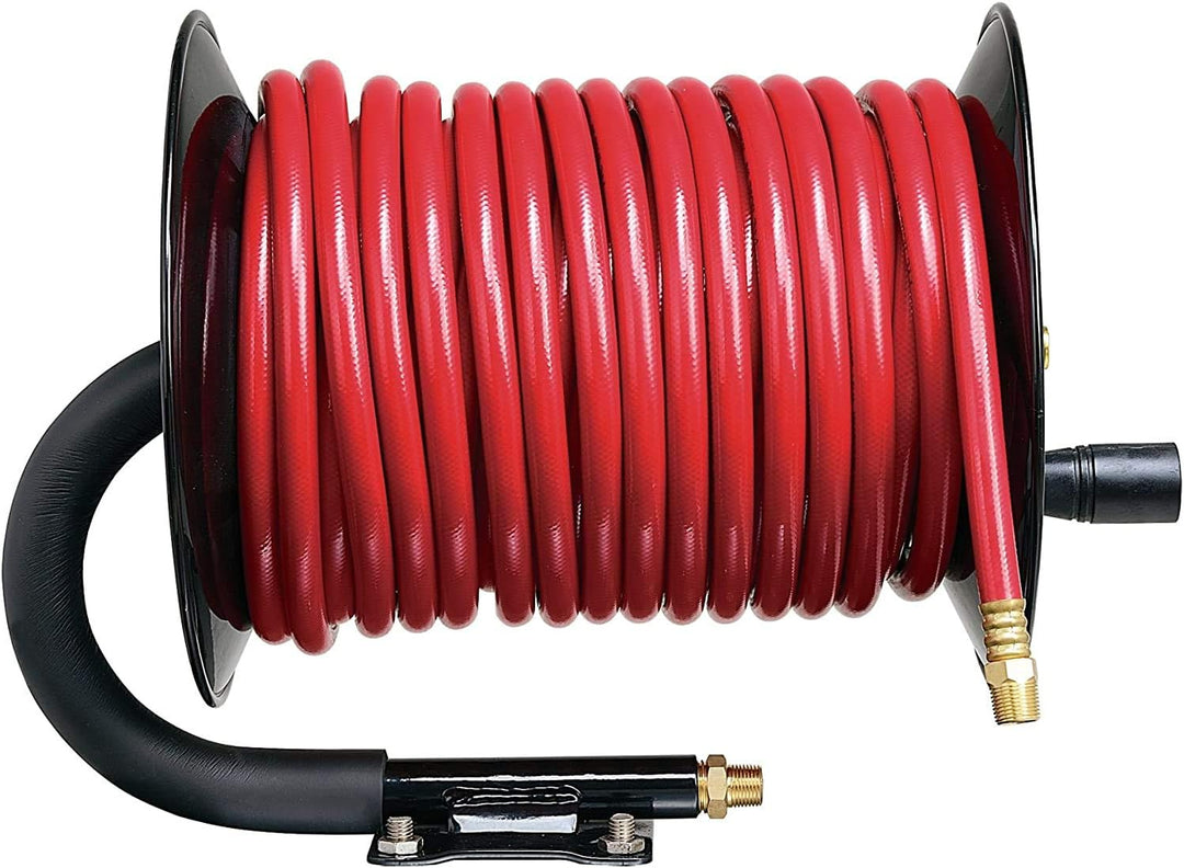 SuperHandy Handkurbel Schlauchtrommel für 9,5mmx30 M Schlauchtrommel ohne schlauch