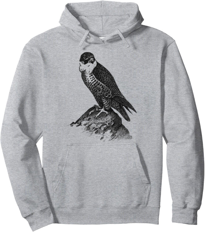 Wanderfalke Falknerei Raubvogel Vogelbeobachter Geschenk Pullover Hoodie