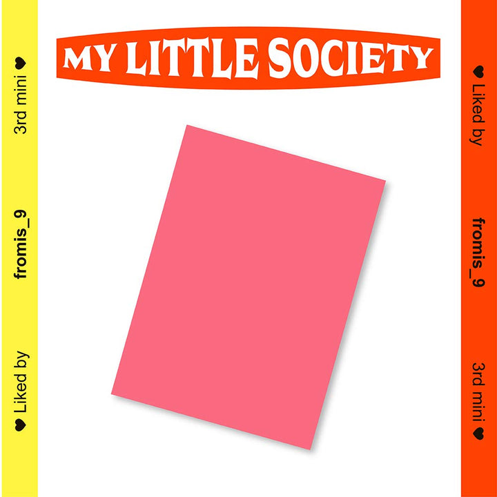 stone music fromis_9 - My Little Society Album+Extra Photocards Set (My Account ver.)