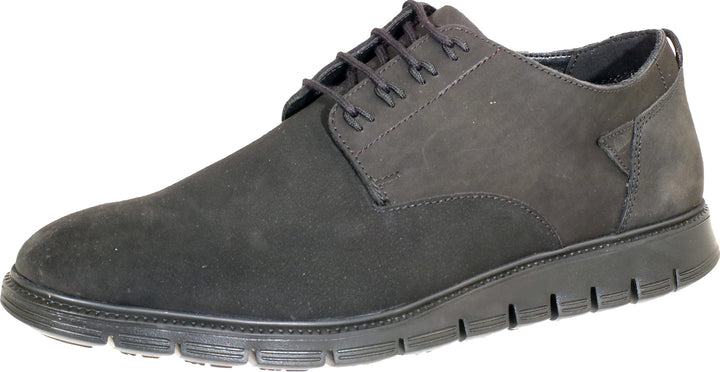 Clarks Herren Trackflex Path Sneaker 40 EU Black Nubuck, 40 EU Black Nubuck