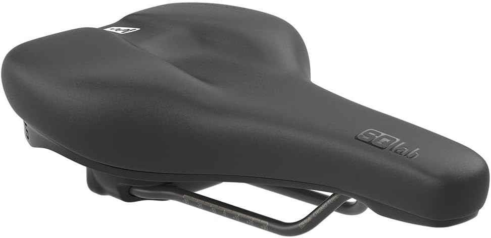 SQlab Unisex – Erwachsene 602 M-d Active 2.1 Fahrradsattel 15 cm Schwarz, 15 cm Schwarz