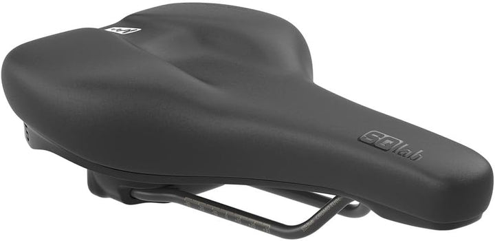 SQlab Unisex – Erwachsene 602 M-d Active 2.1 Fahrradsattel 15 cm Schwarz, 15 cm Schwarz