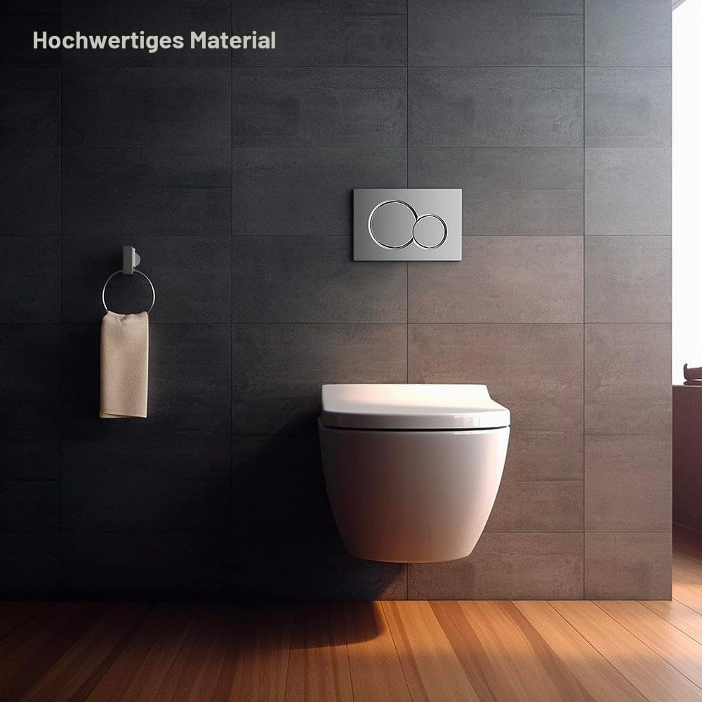 Geberit 115.770. Dt. 5 Betätigungsplatte Sigma01, Kunststoff Griff, Messing Braun, Braun