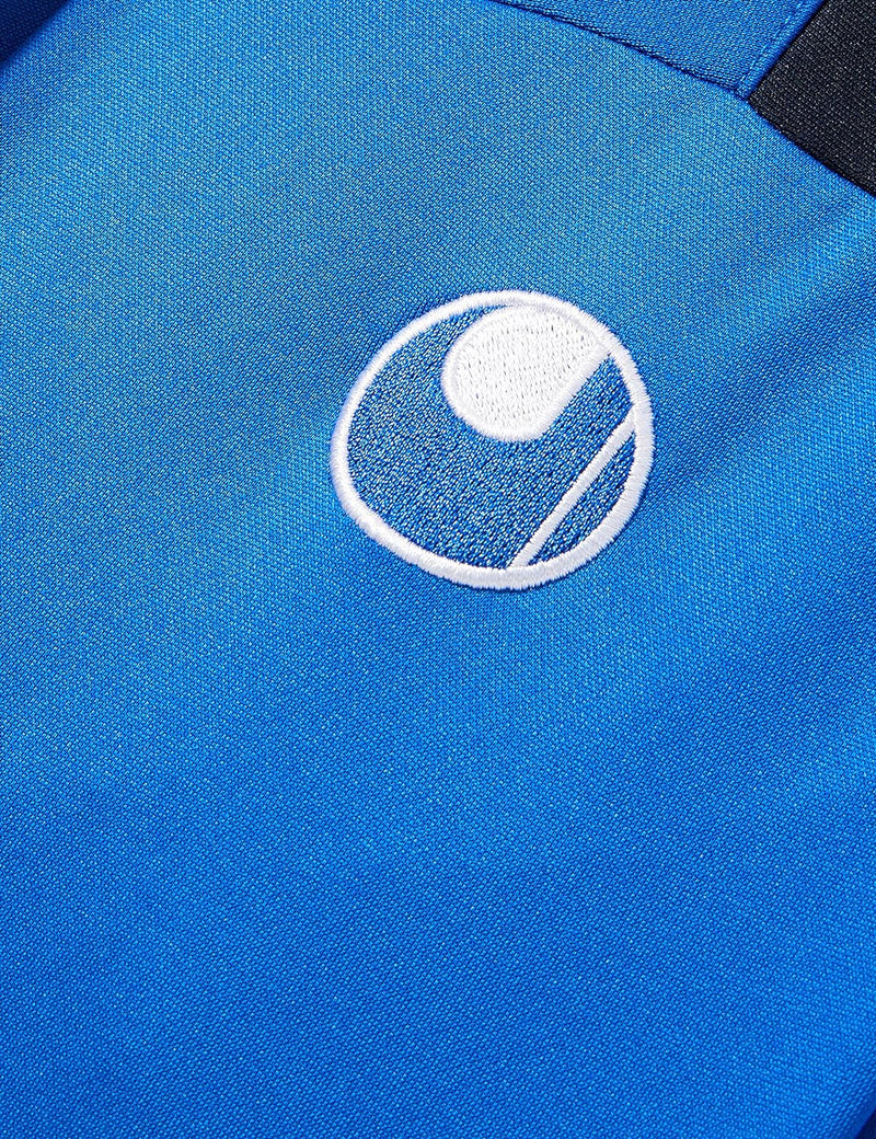 uhlsport Herren Offense 23 Multi Hood Jacke Herren Jacke XL azurblau/Marine/Weiss, XL azurblau/Marin