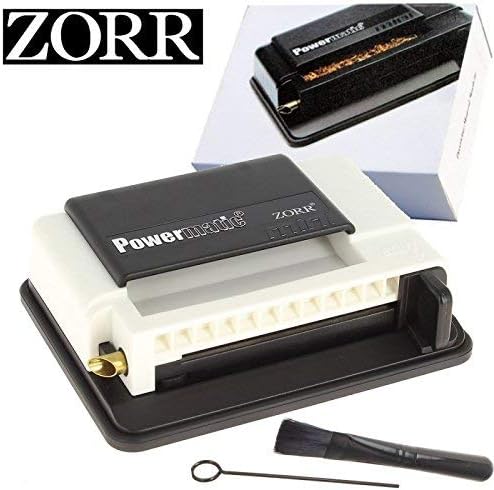 MM 16939 Powermatic Mini Handstopfmaschine Zigarettenstopf-Maschine, Kunststoff, schwarz, 10 x 10 x