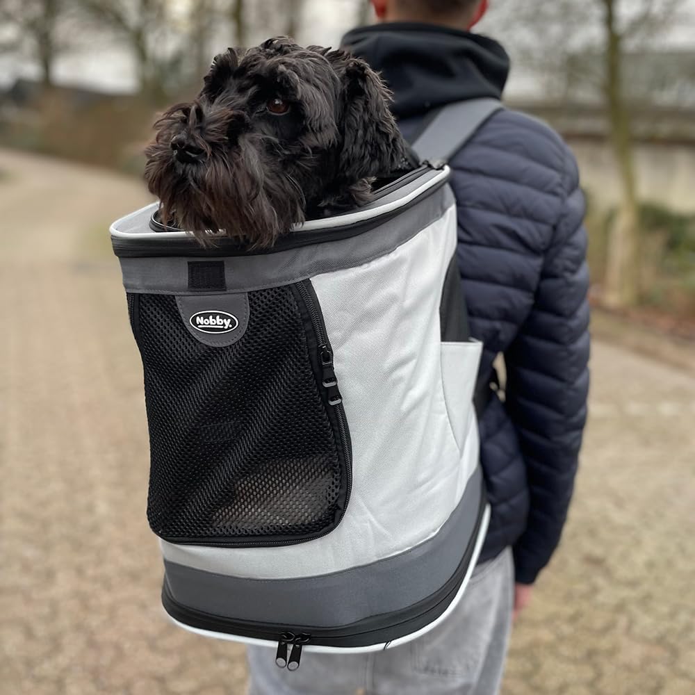 Nobby Rucksack "PLATA" grau 34 x 30 x 43 cm, Grau