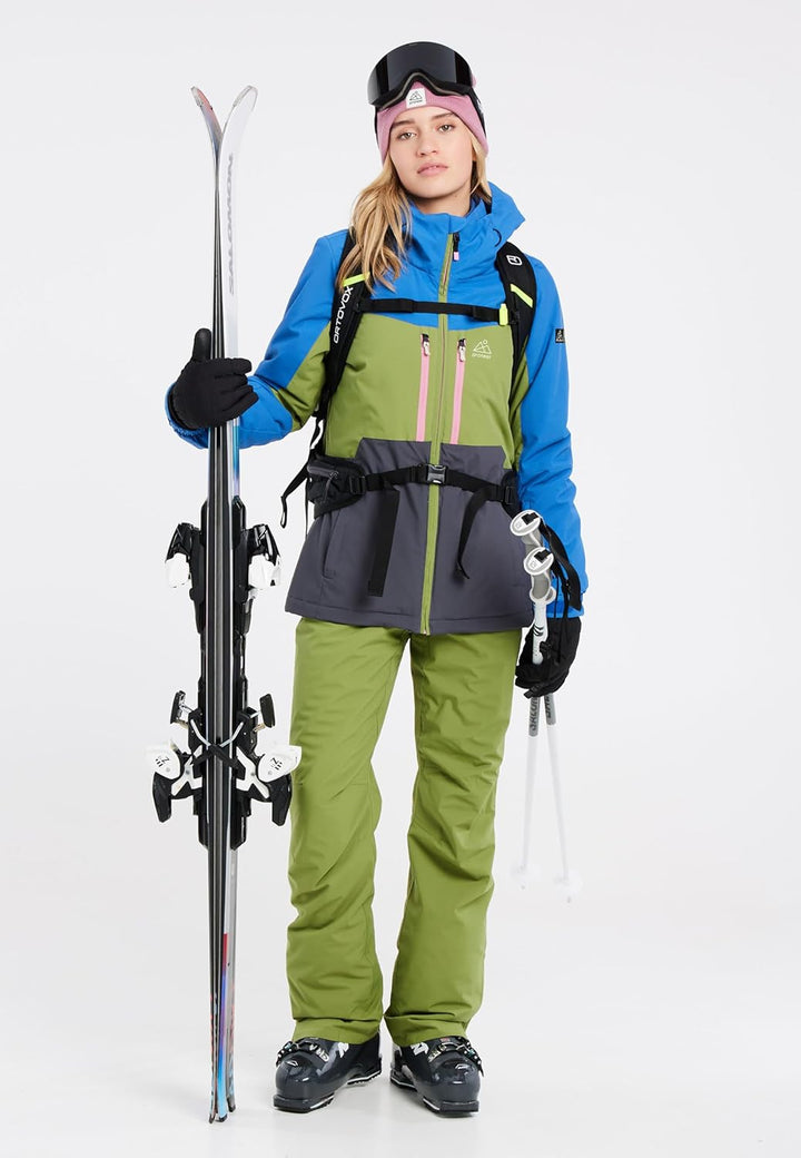 Protest Women, Ladies Ski- Und Snowboardjacke PRTMUGO M Shadow Grey, M Shadow Grey