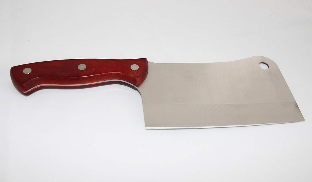 rukauf HACKMESSER/KÜCHENBEIL/Fleisch-Beil/Hack-Beil ca. 300 Gramm mit Holzgriff ca. 31cm lang Typ 31