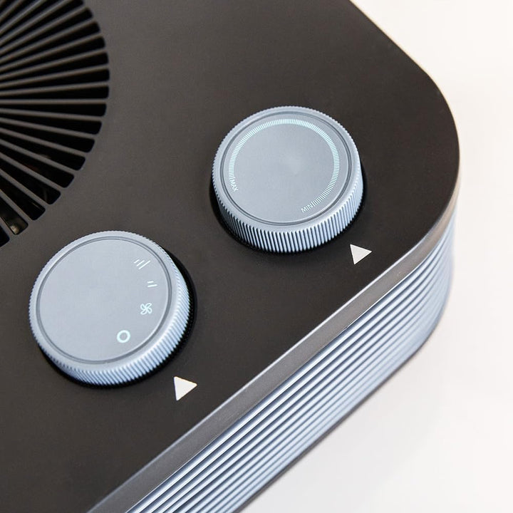 Cecotec Heizlüfter ReadyWarm 2060 Max Horizon Black. 2000 W, 3 Modi Cool/Warm/Hot, Thermostat mit 2