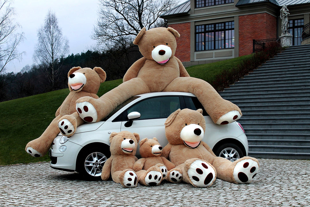 Riesiger Teddybär 130 cm – Teddy Bear 51 Zoll – Kinder Spielzeug Teddybär Braun – grosser Plüschbär