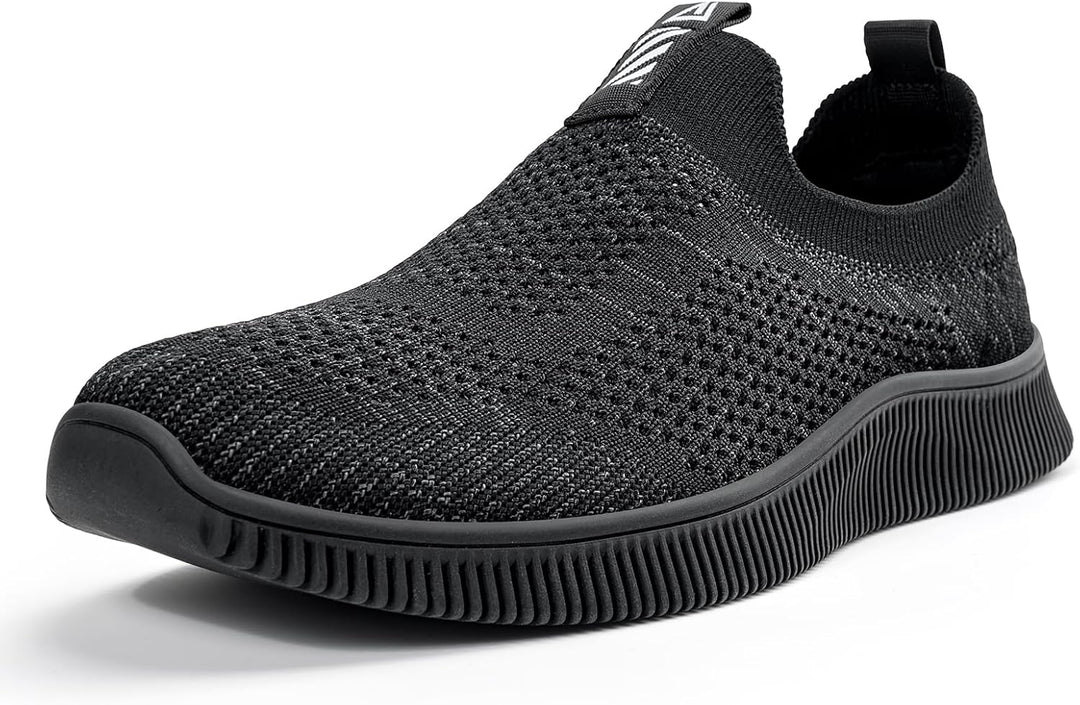 MrToNo Slip On Sneakers Herren Damen Turnschuhe Sportschuhe Fitness Sporthalle Freizeitschuhe Atmung
