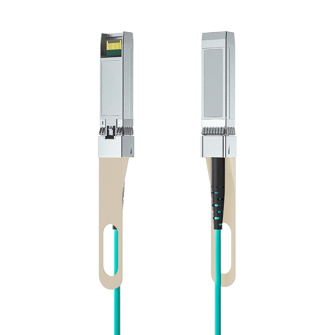25G SFP28 SFP+ AOC Cable - 25GBASE Active Optical SFP Cable for Cisco SFP-10G-AOC20M, Ubiquiti UniFi