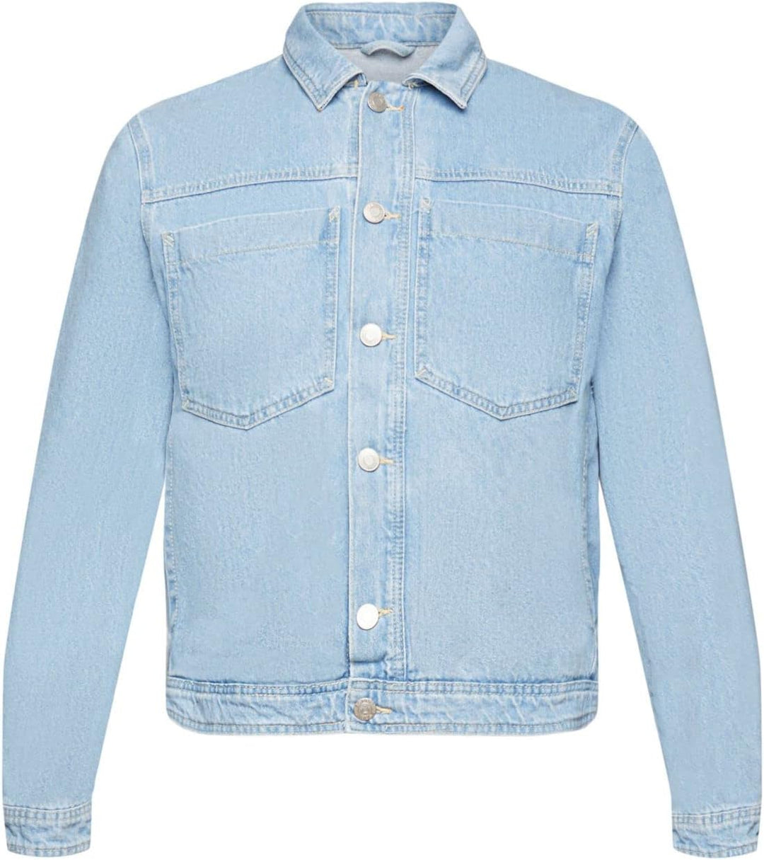 ESPRIT Herren Jacke XS 903/Blue Light Wash, XS 903/Blue Light Wash