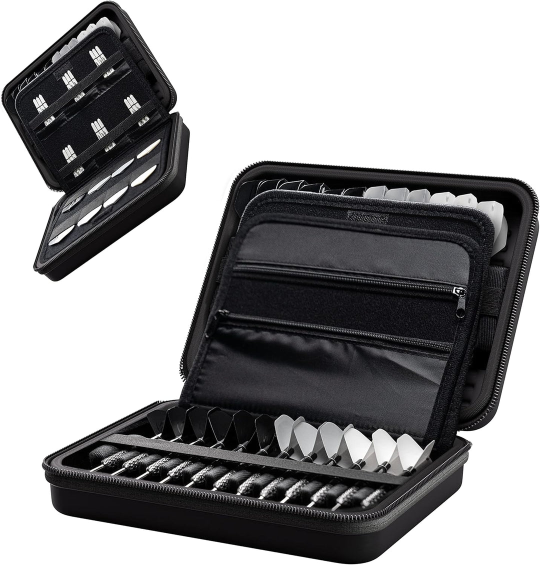 Target Darts Takoma Dart Tasche XXL Heim Dart Wallet - Mehrfarbig Schwarz Single, Schwarz Single