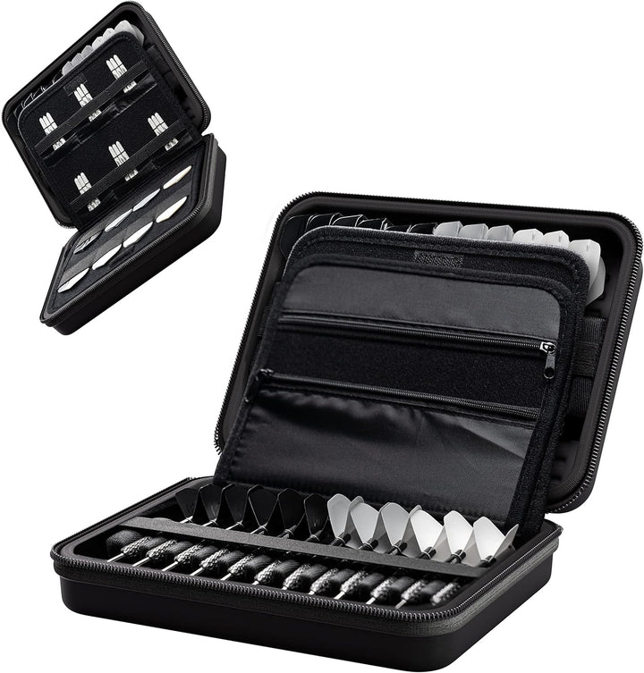 Target Darts Takoma Dart Tasche XXL Heim Dart Wallet - Mehrfarbig Schwarz Single, Schwarz Single