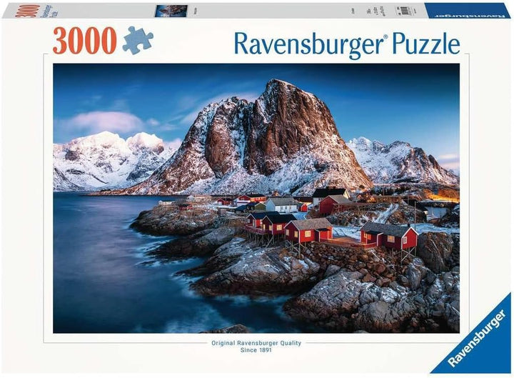 Ravensburger Puzzle 17081 - Hamnoy, Lofoten - 3000 Teile Puzzle für Erwachsene und Kinder ab 14 Jahr