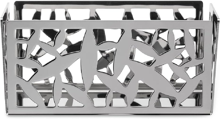 Alessi Cactus. Tee/Zucker Tasche Halter (msa29), Silber