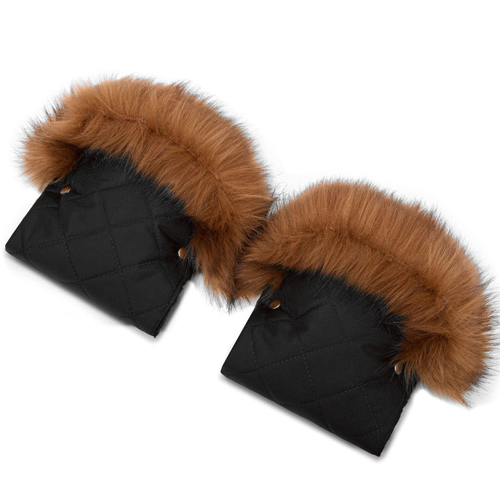 Baby Fusssack Minky WinterFusssack und Handmuff SET für Kinderwagen Masse 85 cm für Buggy Mit Rote F