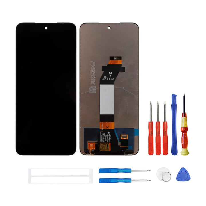 swark LCD Display Kompatibel mit Redmi 10 4G (Schwarz ohne Rahmen) Touchscreen Bildschirm Digitizer