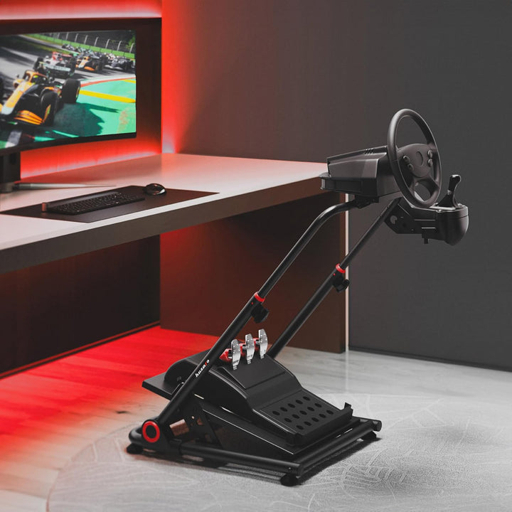 Huzaro Speed 3.0 | Racing Lenkradständer Gaming Lenkrad Fahrsimulator Rennsport Compatible Wheel Ste