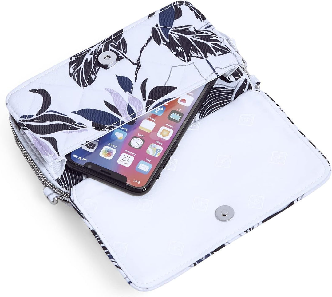 Vera Bradley Damen Performance Twill-umhängetasche mit Rfid-schutz Umhängetasche Einheitsgrösse Dämm