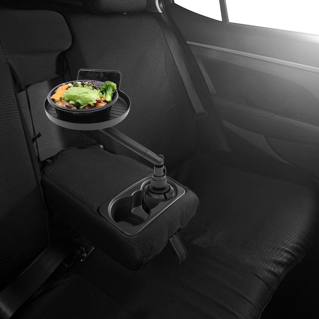 Macally MCUPTRAY, Halterung für Auto-Becherhalter, mit Tablett und Handy-Halterung für iOS und Andro