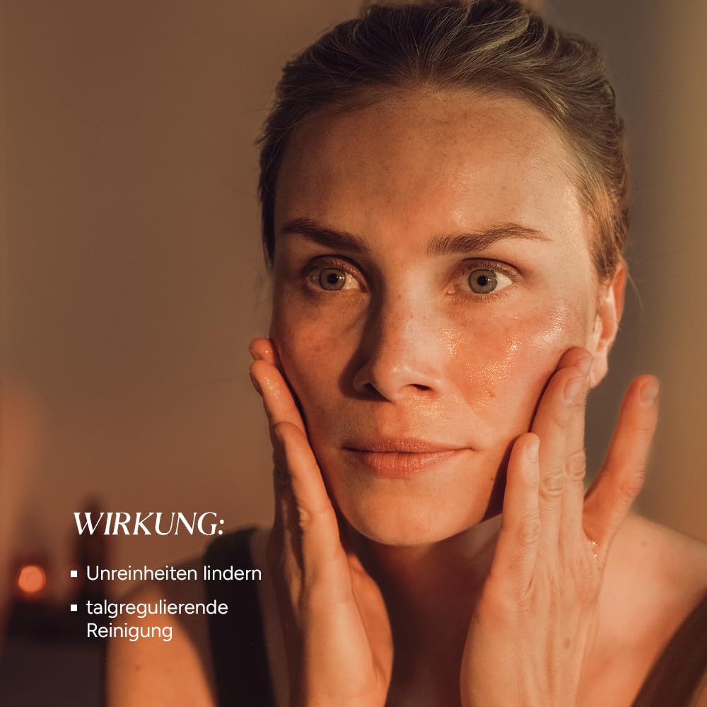 JUNGLÜCK Reinigungsöl Gesicht - Vegan | Natürliches Cleansing Oil mit hochwertigem BIO Arganöl, Jojo