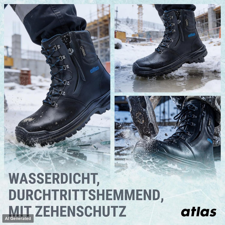 atlas 38 EU Schwarz, 38 EU Schwarz