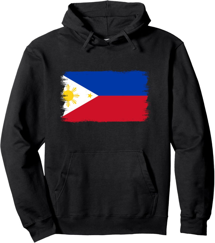Philippinische Flagge Philippinen Pullover Hoodie