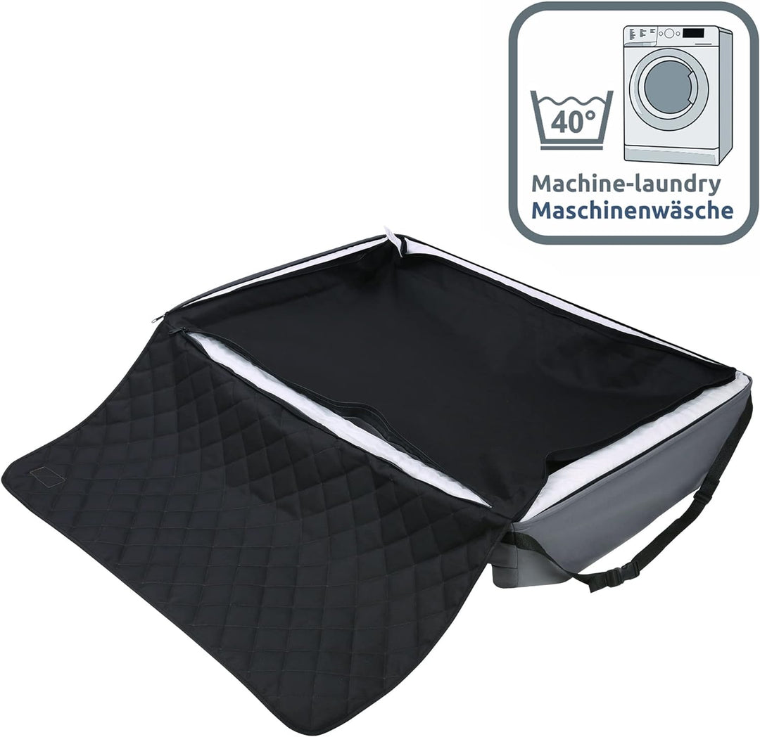 your GEAR Termoli 100 x 70 cm - Hundebett für Auto Kofferraum mit Ladekantenschutz, Hundekorb, Hunde
