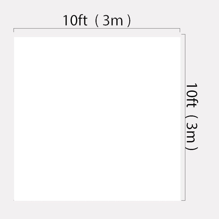 Kate Photography Hintergrund Chroma Key Weiss 3x3m/10x10ft Magazinaufnahme Collapsible Background Fo