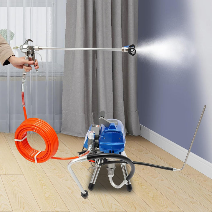 Hochdruck Airless-Spritzgerät 1200W 23MPa mit 15m Hochdruckrohr | Hochdruck-Spritzgerät, 2,5 L/min &