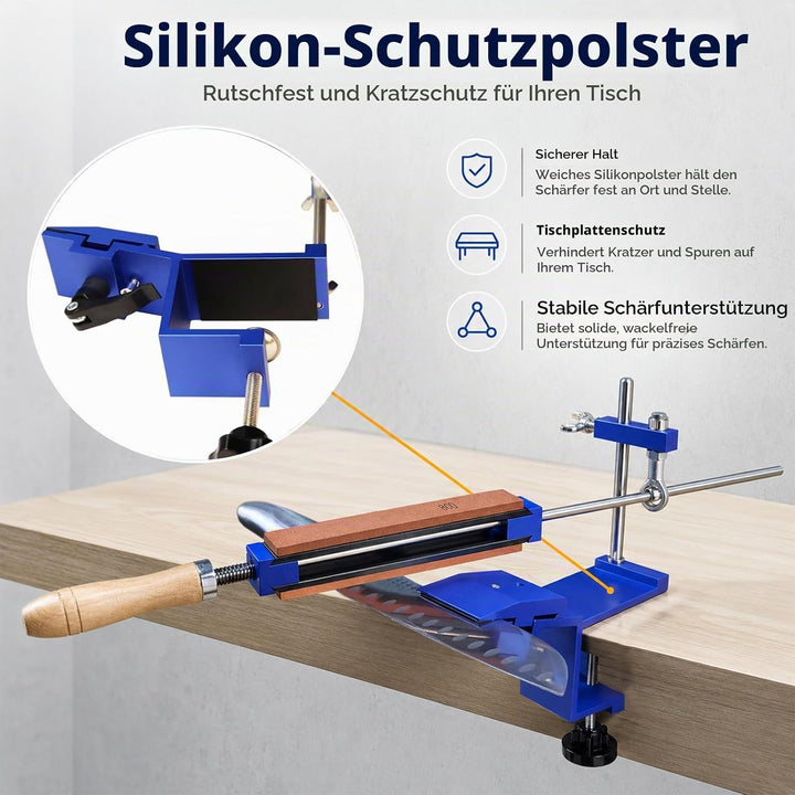 Professionelles Messerschärfgerät with Quick Release Multipurpose Fixed-Angle Knife Sharpening Syste