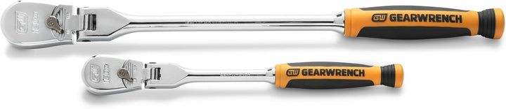 GearWrench 81204P Cushion Grip Flex Handle Ratsche 2 x flexibler Kopfkissengriff, 2 x flexibler Kopf