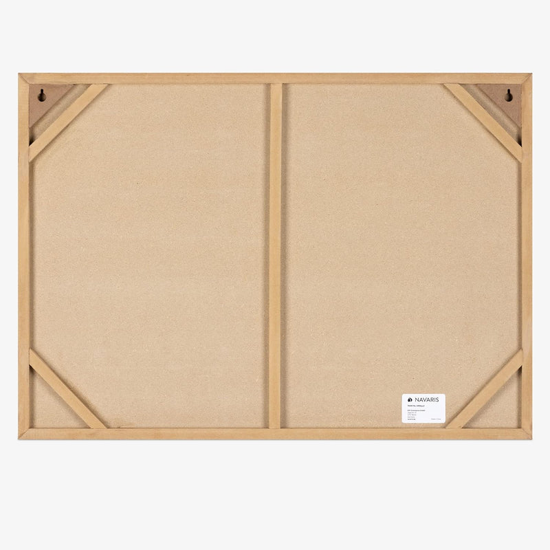 Navaris Magnettafel Memoboard zum Beschriften - 70 x 50cm Notiztafel magnetisch div. Designs - Tafel