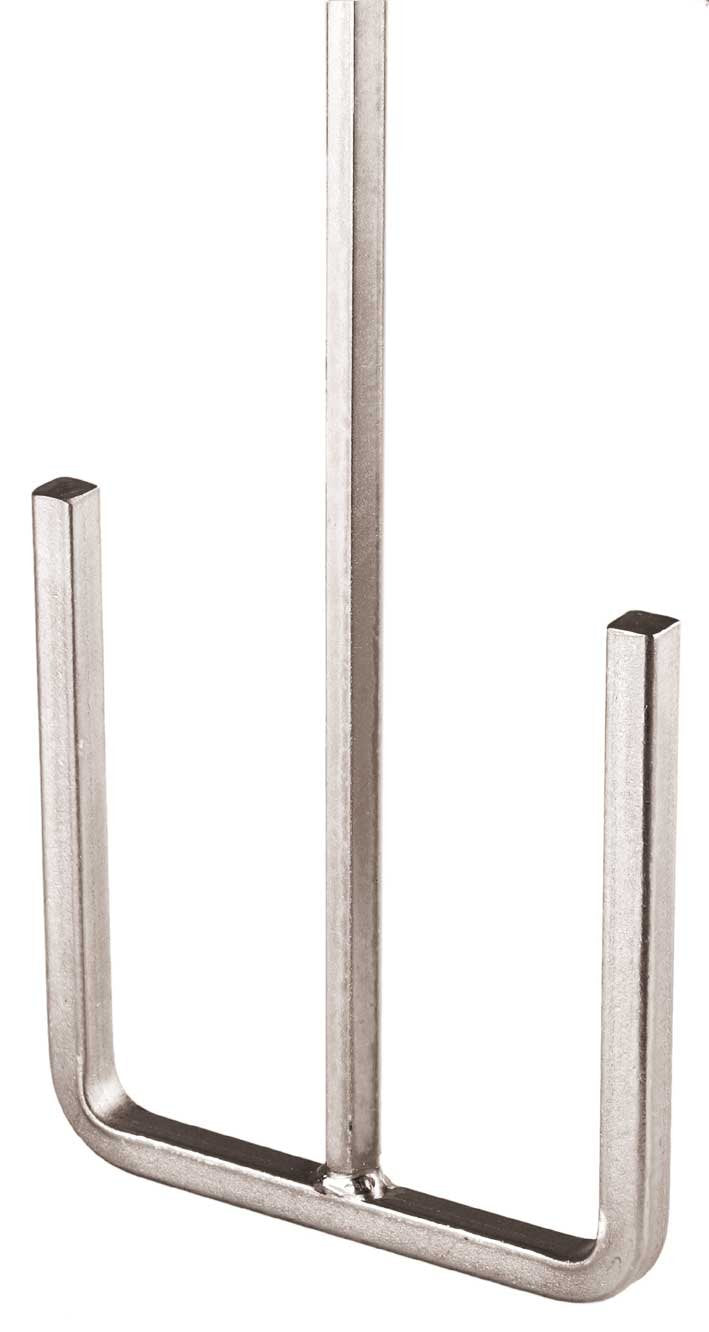 BERG Bitumenrührquirl BR 160 GV, 4-eckige Wendel, 160x600mm, M14-Aufnahme