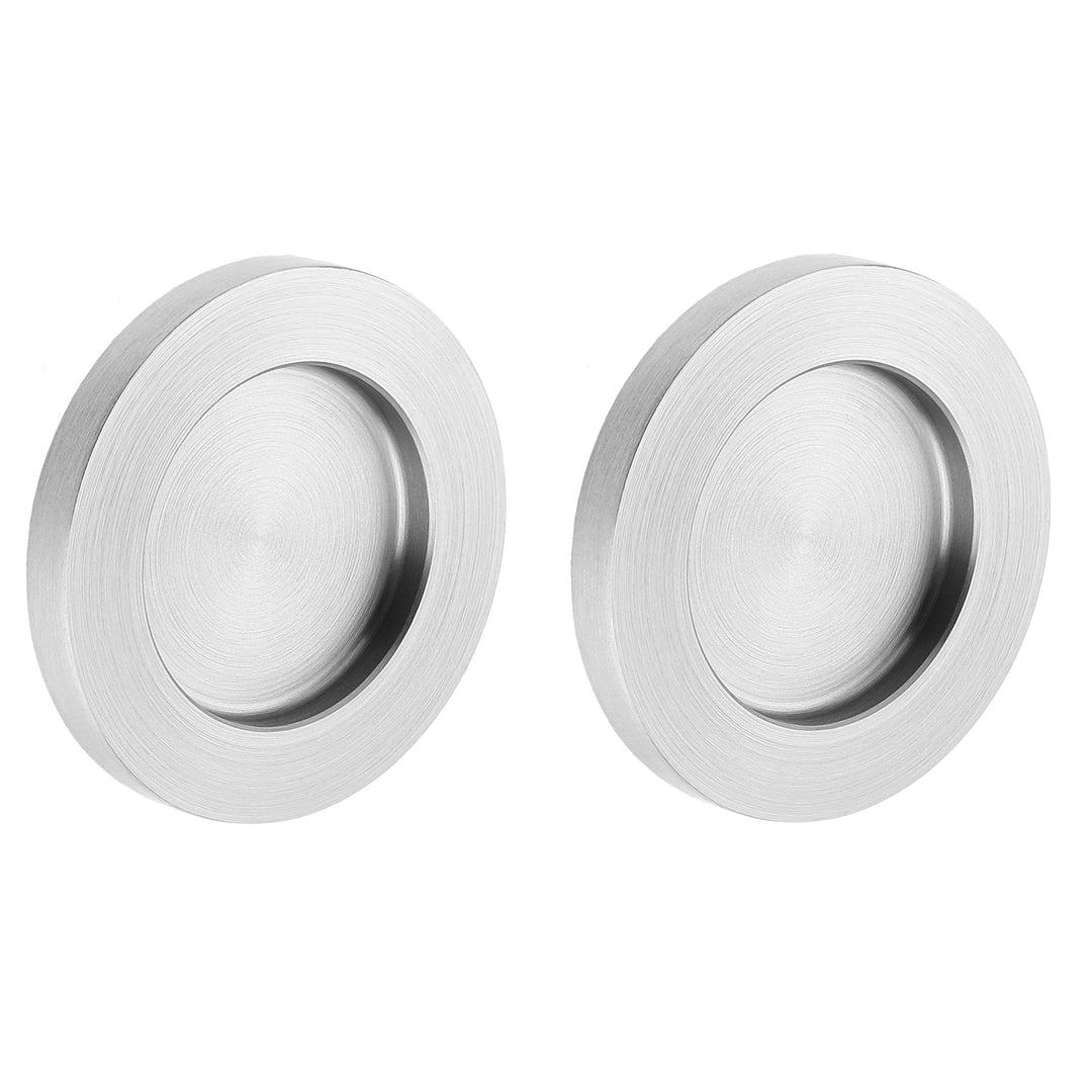 ck-tuerbeschlaege Griff zum Kleben/Edelstahloptik rund 70 x 10 mm 1 Paar
