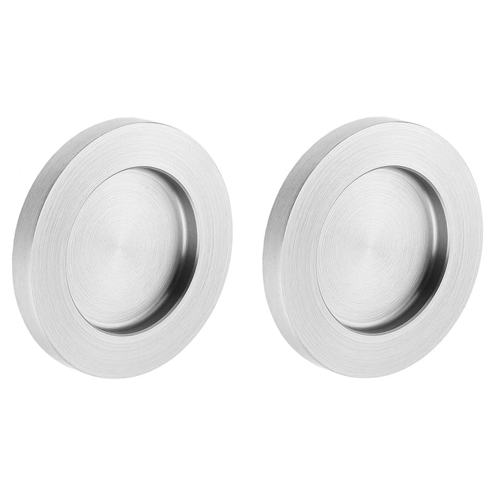 ck-tuerbeschlaege Griff zum Kleben/Edelstahloptik rund 70 x 10 mm 1 Paar
