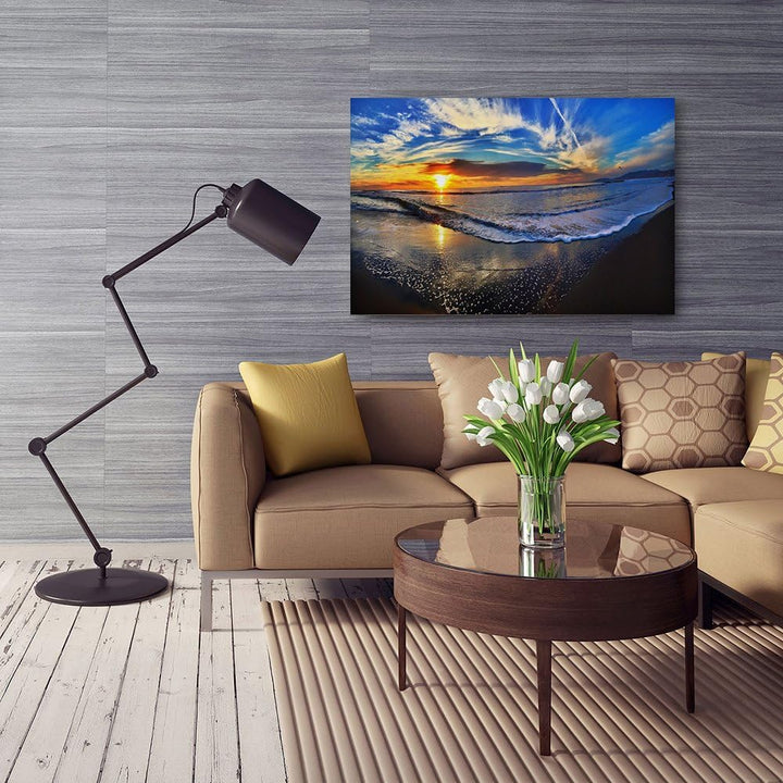 Feeby. Wandbild - 1 Teilig - 50x70 cm, Leinwand Bild Leinwandbilder Bilder Wandbilder Kunstdruck, ME