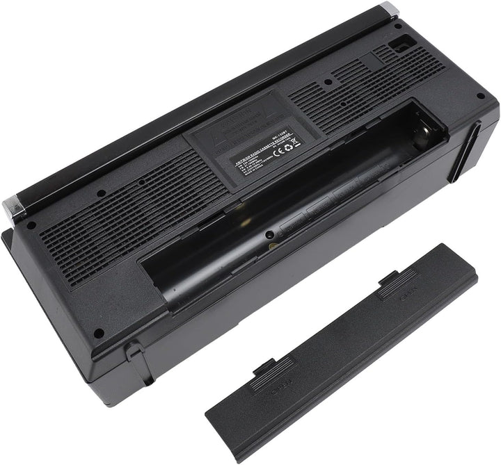 Kassetten Boombox, Retro Blueooth Boombox mit USB, SD und 3,5 Mm AUX Eingang, AM FM SW Kassettenspie