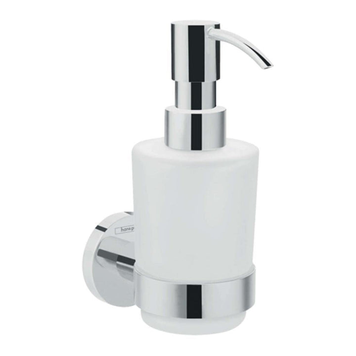 hansgrohe Seifenspender Logis Universal, nachfüllbarer Seifendosierer für Flüssigseife und Lotion, C