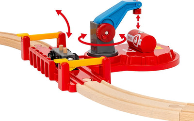 BRIO World 36025 Polizei und Feuerwehr Set Deluxe - Grosses Rettungskräfte-Set mit Polizeistation, F