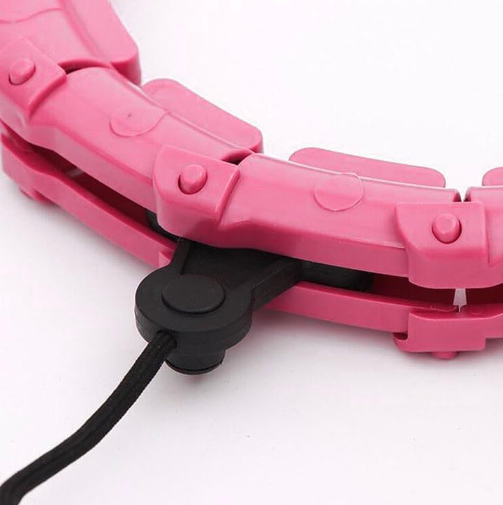 ZOLTA Smart Hula Hoop Reifen für Erwachsene mit Gewichtsball und Noppen - Hula Hoop Reifen mit 24 ve