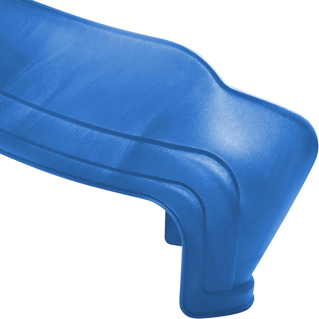 AXI Sky220 Rutsche mit Wasseranschluss Blau - 220 cm | Anbau Element für Kinder Spielturm/Spielhaus/