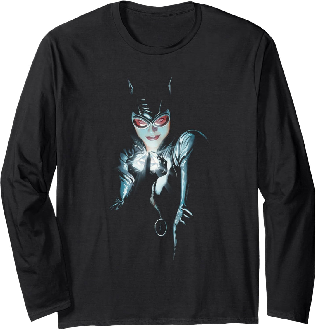 Batman Catwoman Cover Langarmshirt